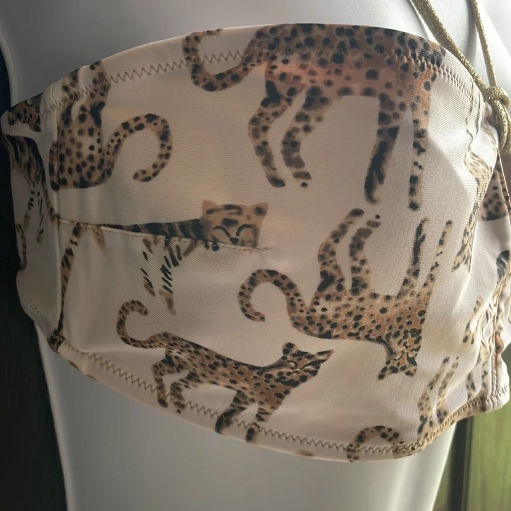 Aerie Wild Cat Keyhole Bikini Medium